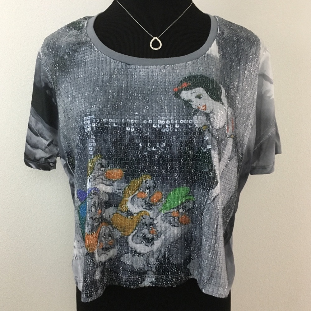 🔴 Disney | Snow White & Sequin Crop Top